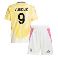 Juventus Dusan Vlahovic #9 Replica Away Minikit 2024-25 Short Sleeve (+ pants)